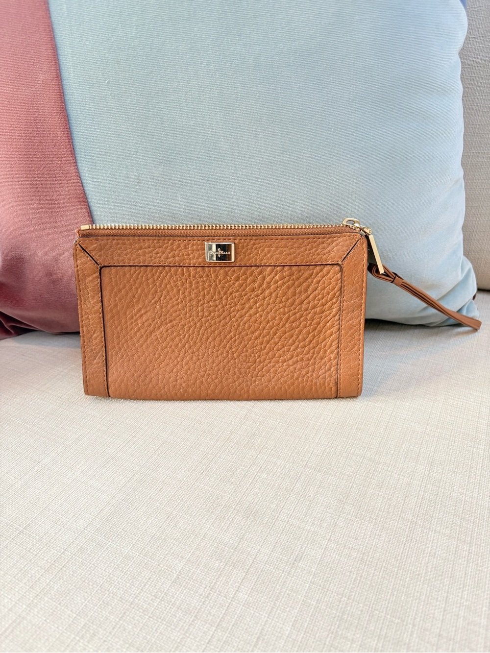Cole Haan Leather Wristlet